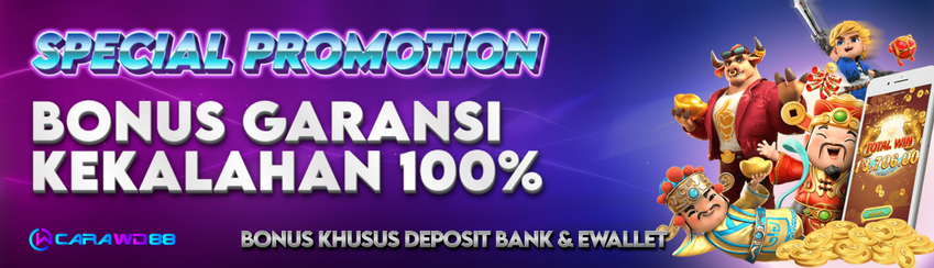 BONUS GARANSI 100%